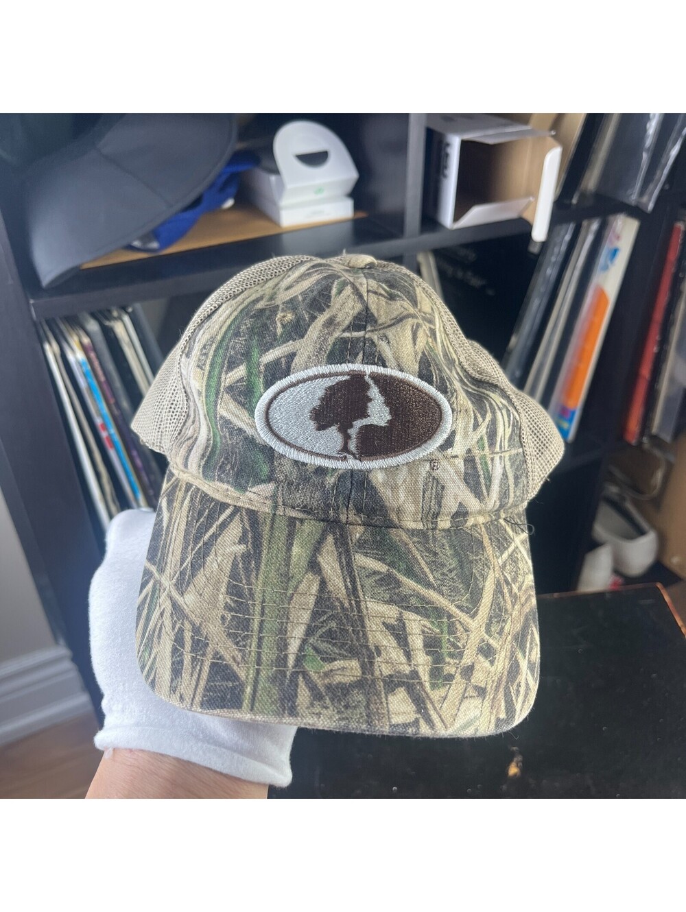 Vintage Mossy Oak Tree Camo Mesh Back Trucker Hat